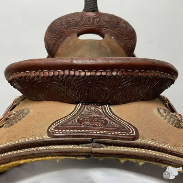 Trent Ward 16.5" Western Saddle  (Ranch Cutter) 2253 - Image 6