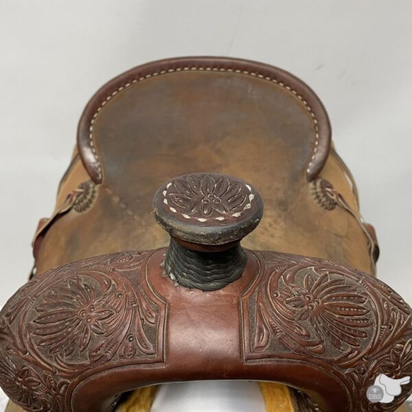 Trent Ward 16.5" Western Saddle  (Ranch Cutter) 2253 - Image 5