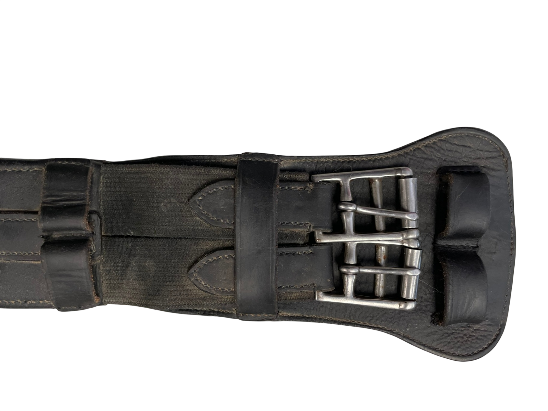 Leather Dressage Girth 27" Black