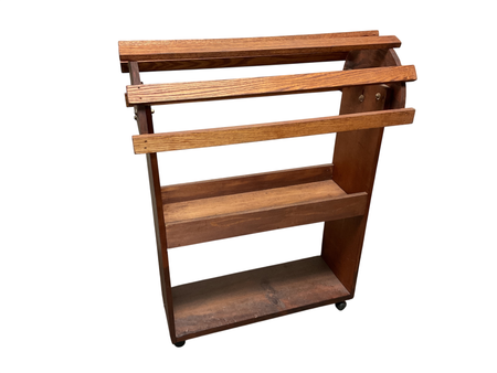 Wooden Saddle Stand, Brown