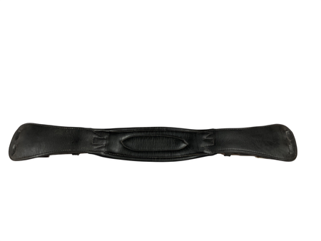 Leather Dressage Girth, 24” BLK