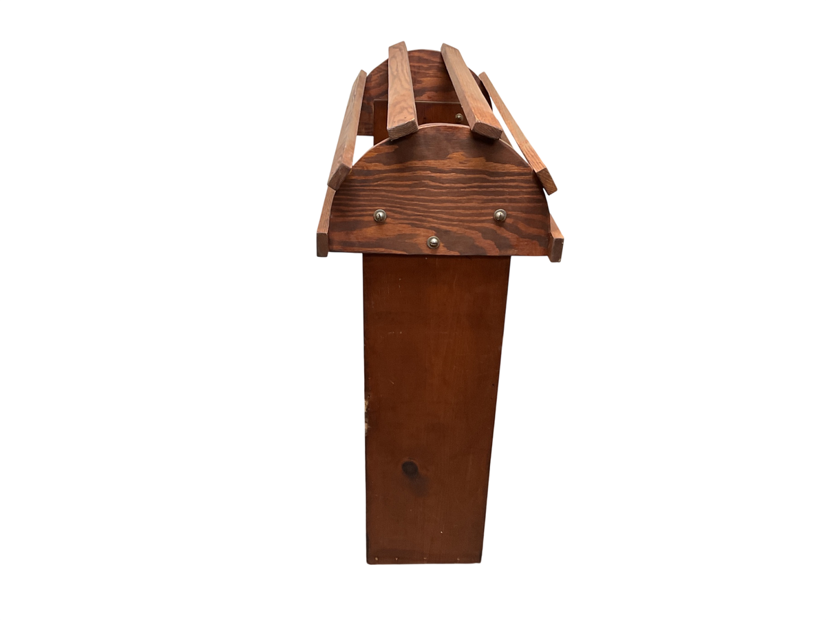 Wooden Saddle Stand, Brown