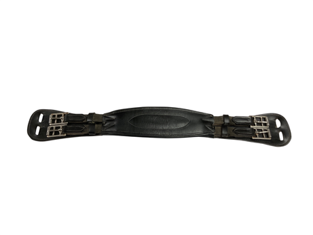 Leather Dressage Girth, 24” BLK