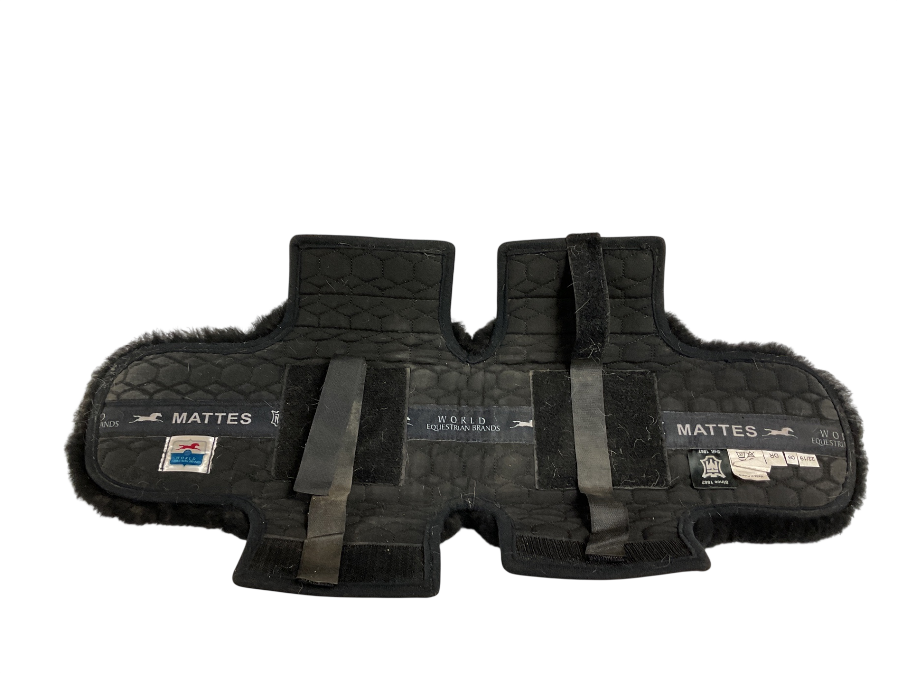 Mattes Girth Cover 22” Black