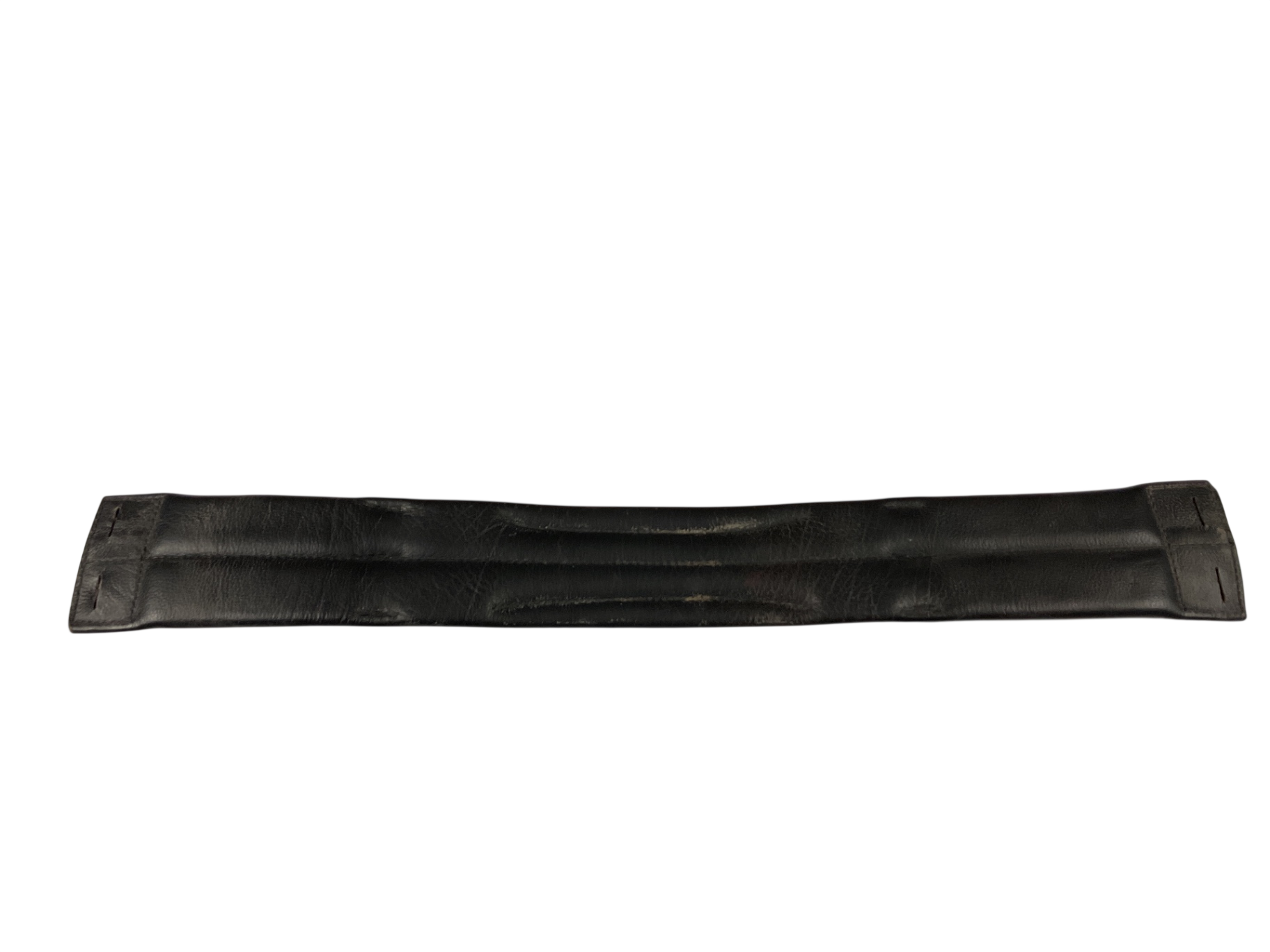 Padded Leather Dressage Girth, 31” Black