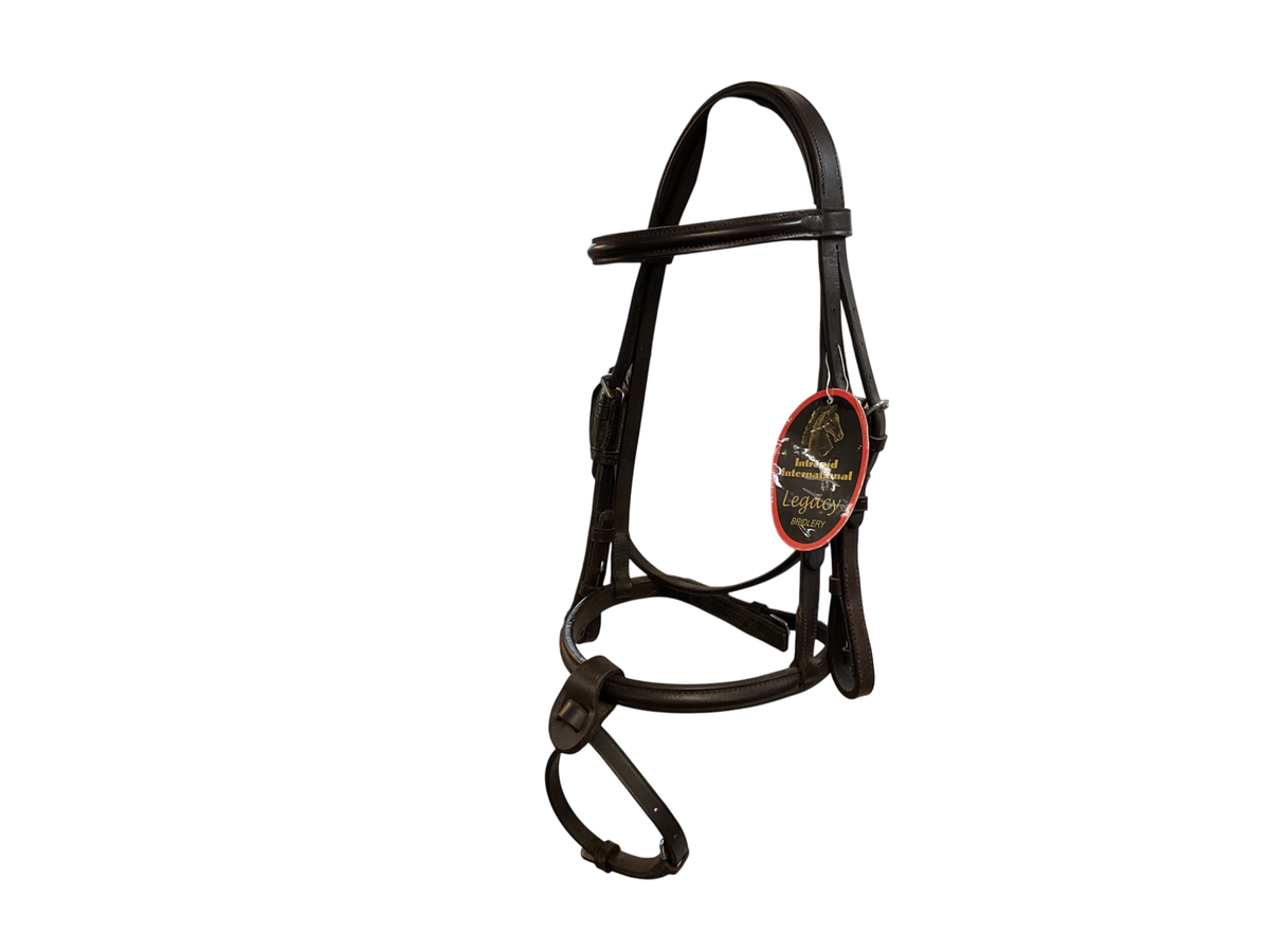 Legacy Snaffle Bridle, MINI Dk Brown