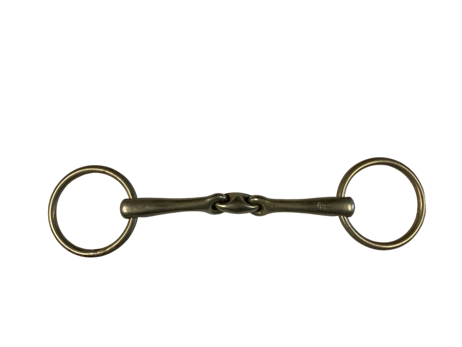 Herm Sprenger Loose Ring Double Joint Snaffle Bit 5.5”