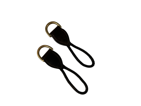 D Ring Savers, PAIR Dk Brown
