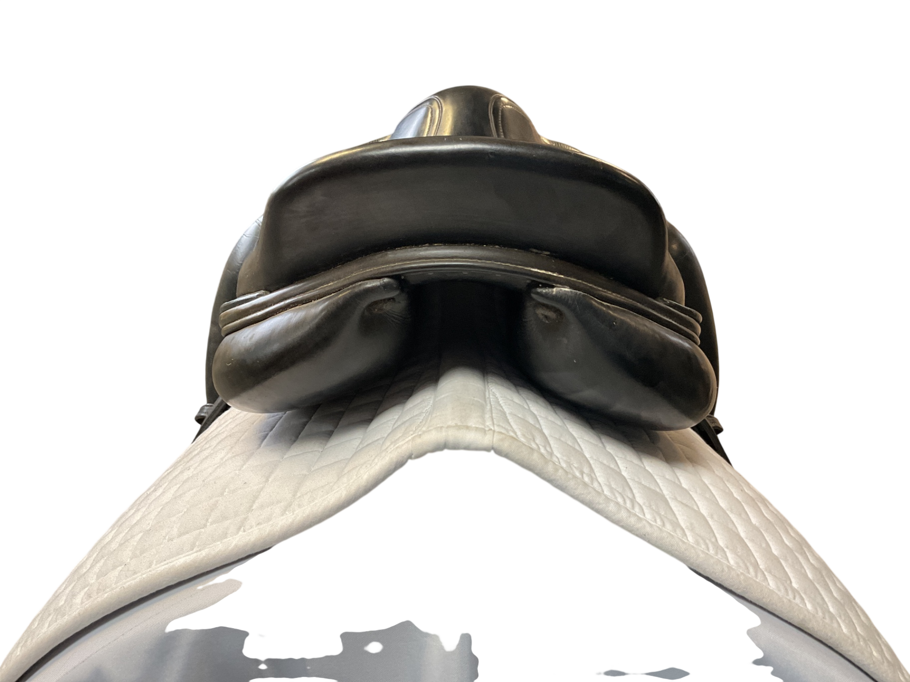 Amerigo Alto Dressage Saddle, 18 Black 