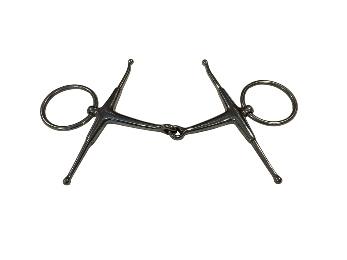 Coronet Fulmer Full Cheek Snaffle Bit 5.5”