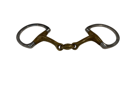 Herm Sprenger KK Ultra Hunter D Ring Double Joint Snaffle Bit 5”