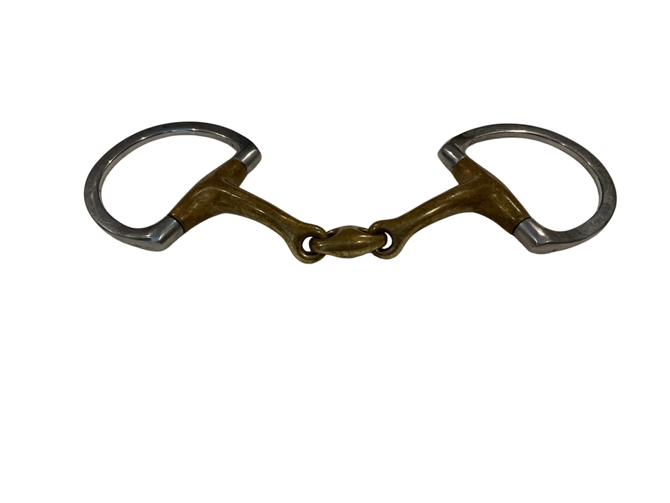 Herm Sprenger KK Ultra Hunter D Ring Double Joint Snaffle Bit 5”