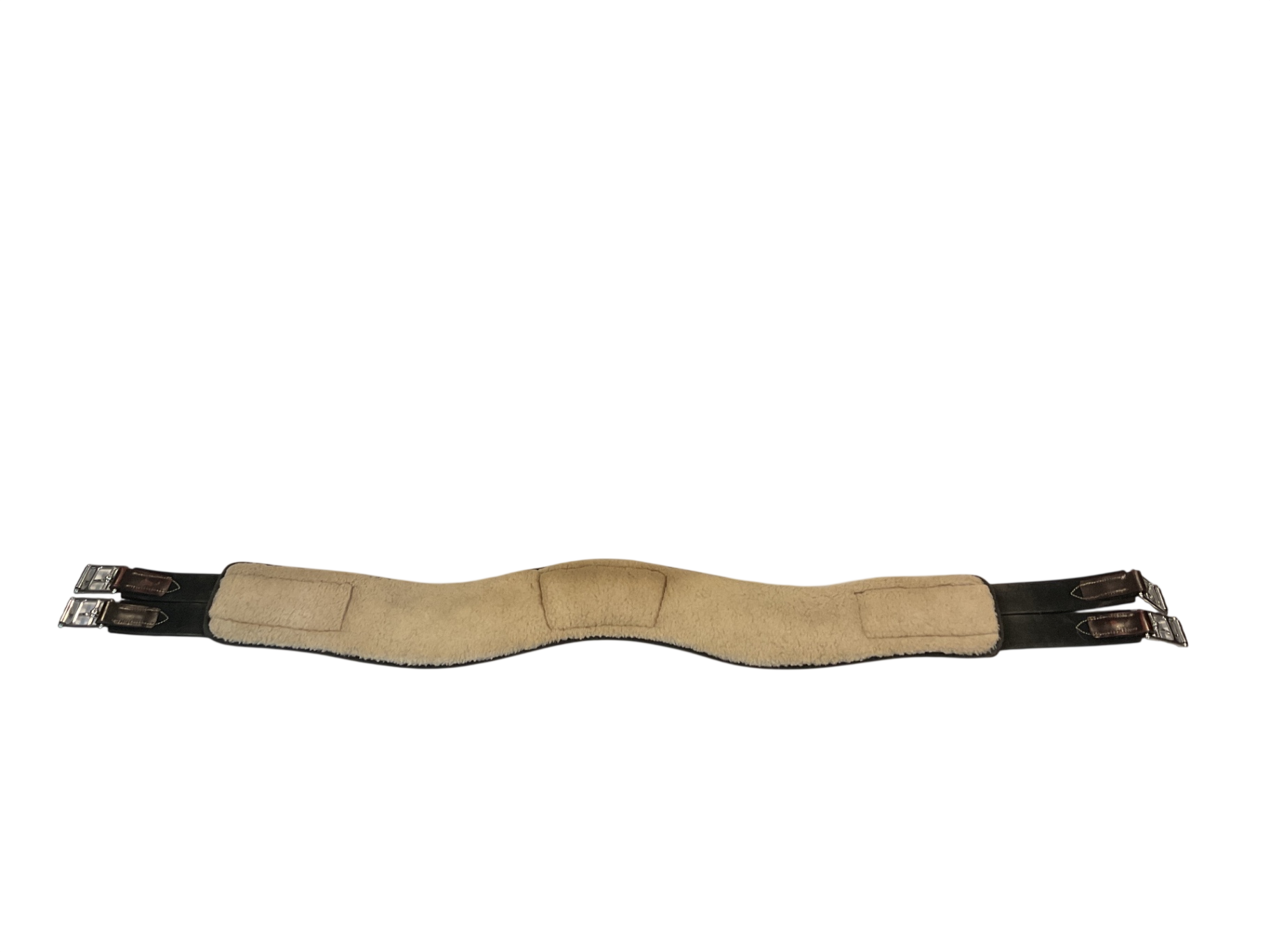 Equifit Anatomical Hunter Girth with SheepsWool Liner 46” Brown