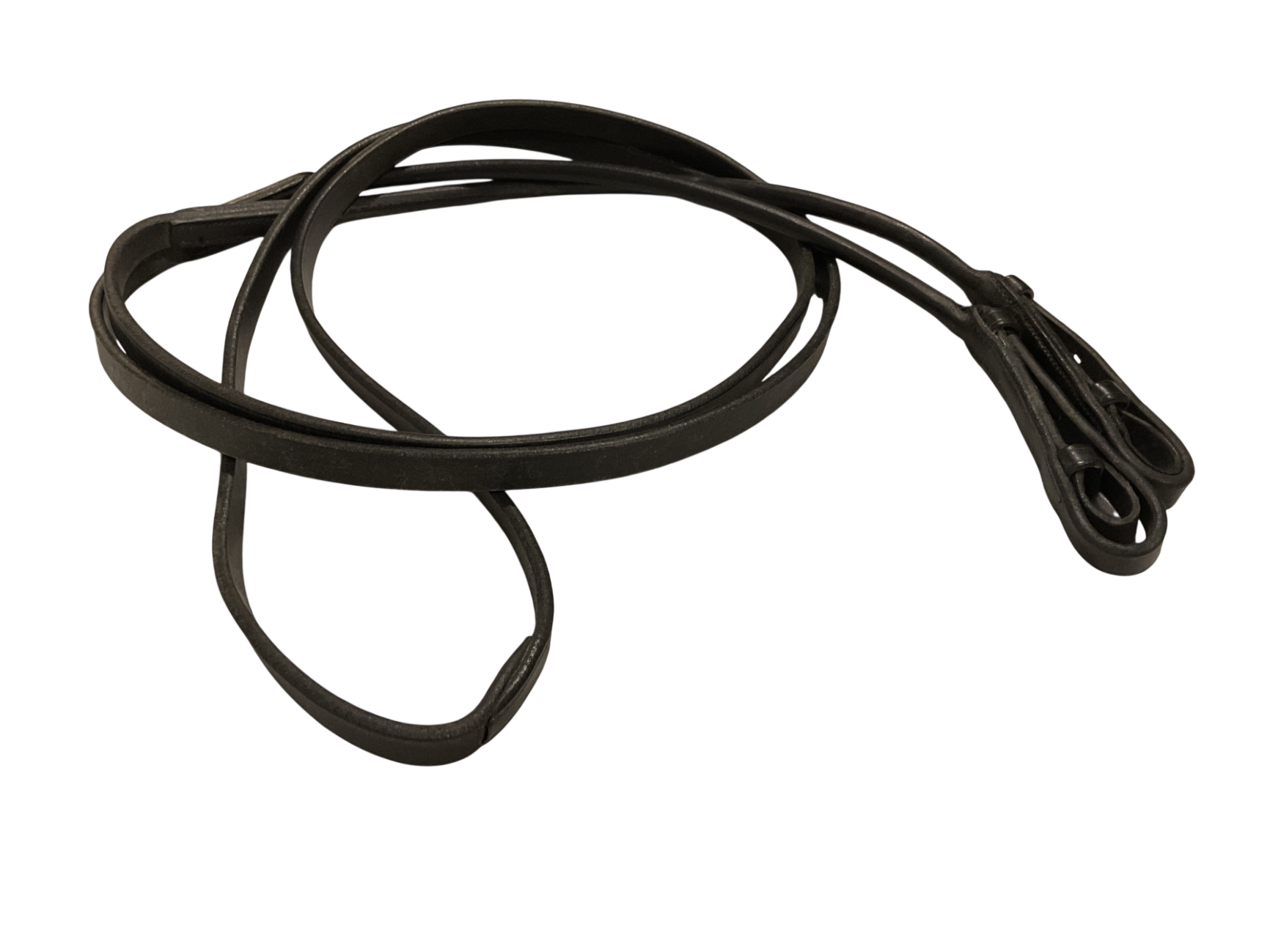 Rolled Double Bridle, Full Size Black