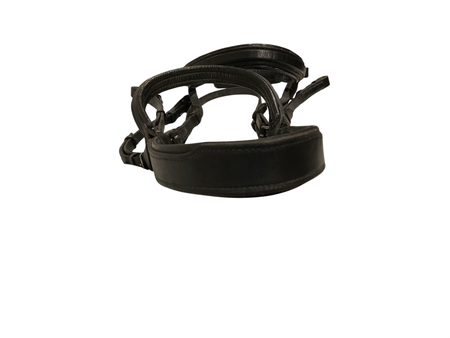 Anky Double Bridle, Full Size Black