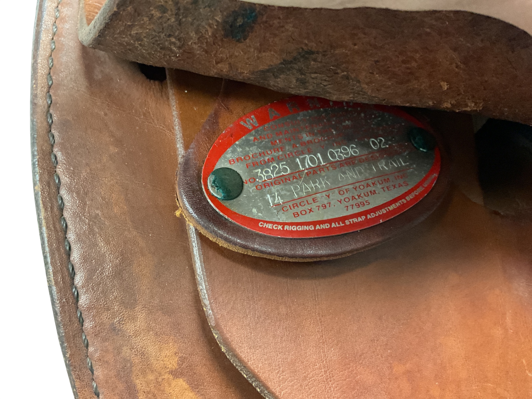 Circle Y Park & Trail Saddle 16.5