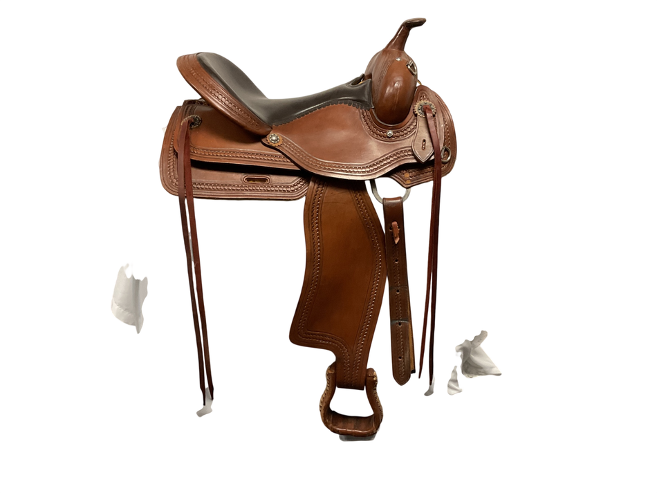 Alamo Saddlery Training Saddle 16