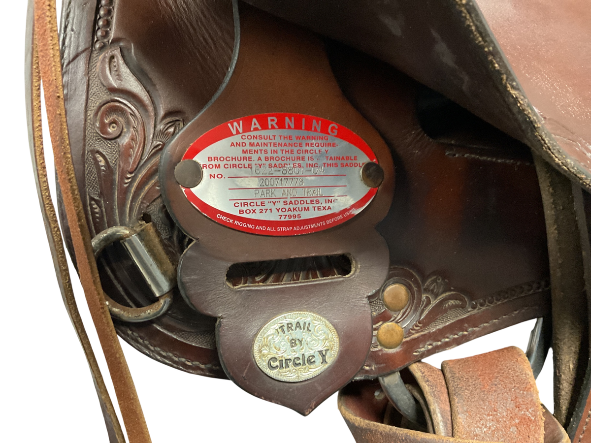 Circle Y Park & Trail Western Saddle 17.5