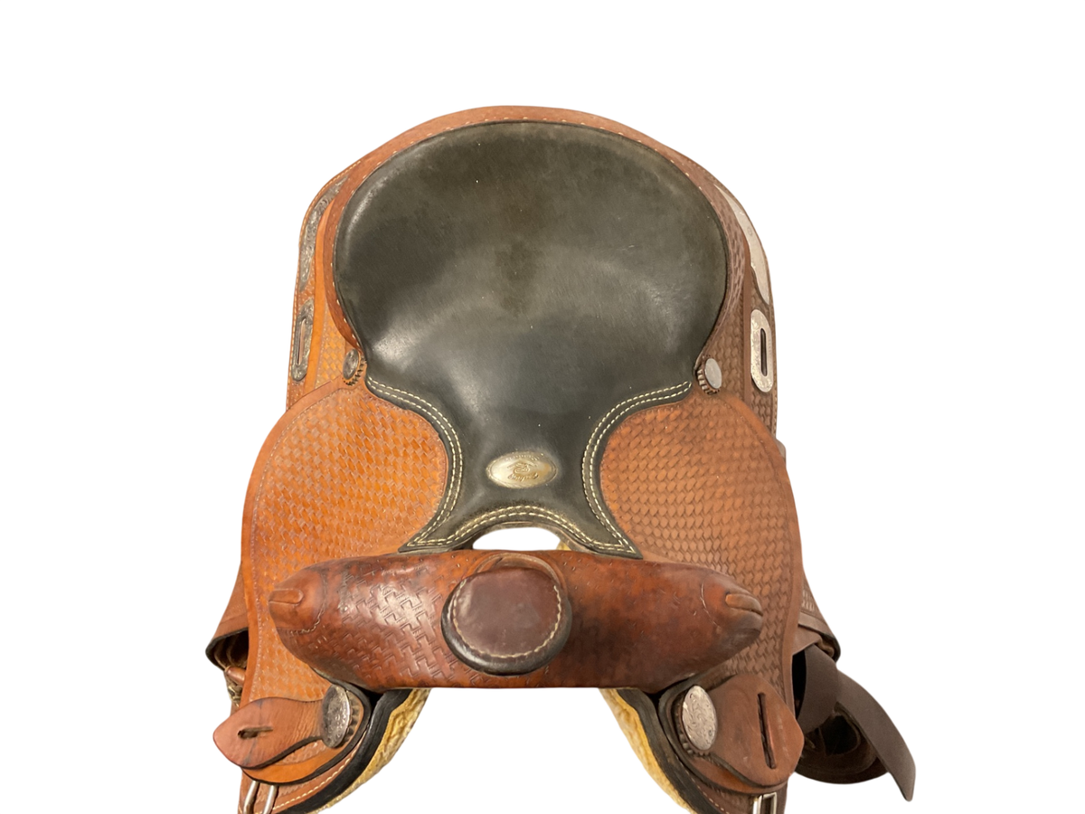 Rocking R Saddlery Equitation Western Saddle 14