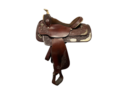 Circle Y Park & Trail Saddle with head stalls, reins & breastplate 16