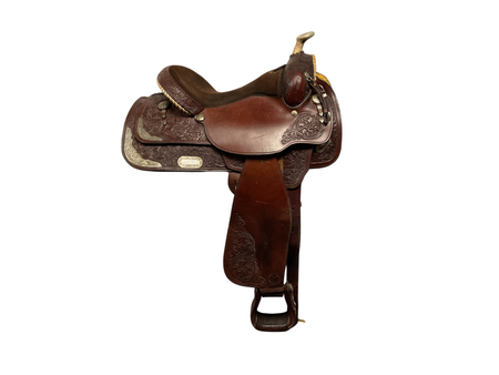 Circle Y Park & Trail Saddle with head stalls, reins & breastplate 16