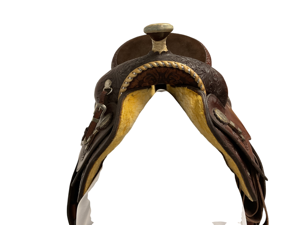 Circle Y Park & Trail Saddle with head stalls, reins & breastplate 16