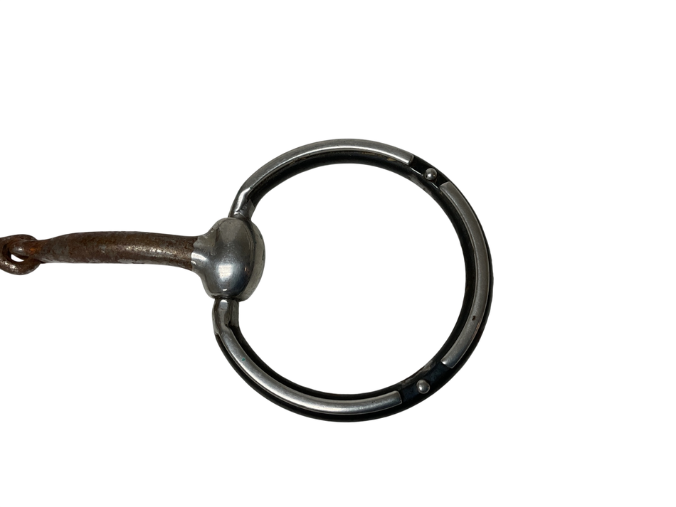 Sweet Iron Weighted Ring Eggbutt Snaffle Bit 5”