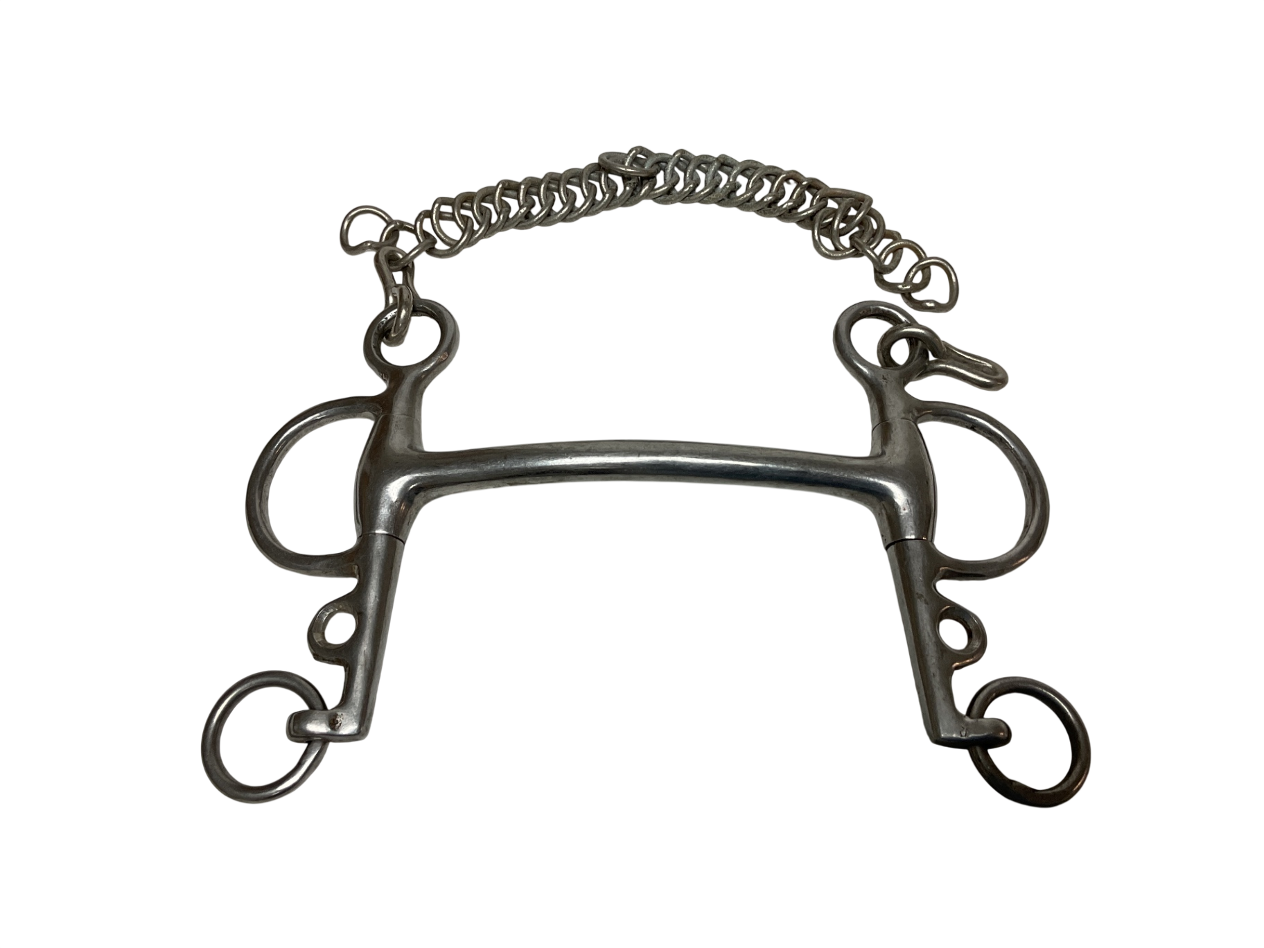 Curved Mullen Mouth Pelham Bit 5” 