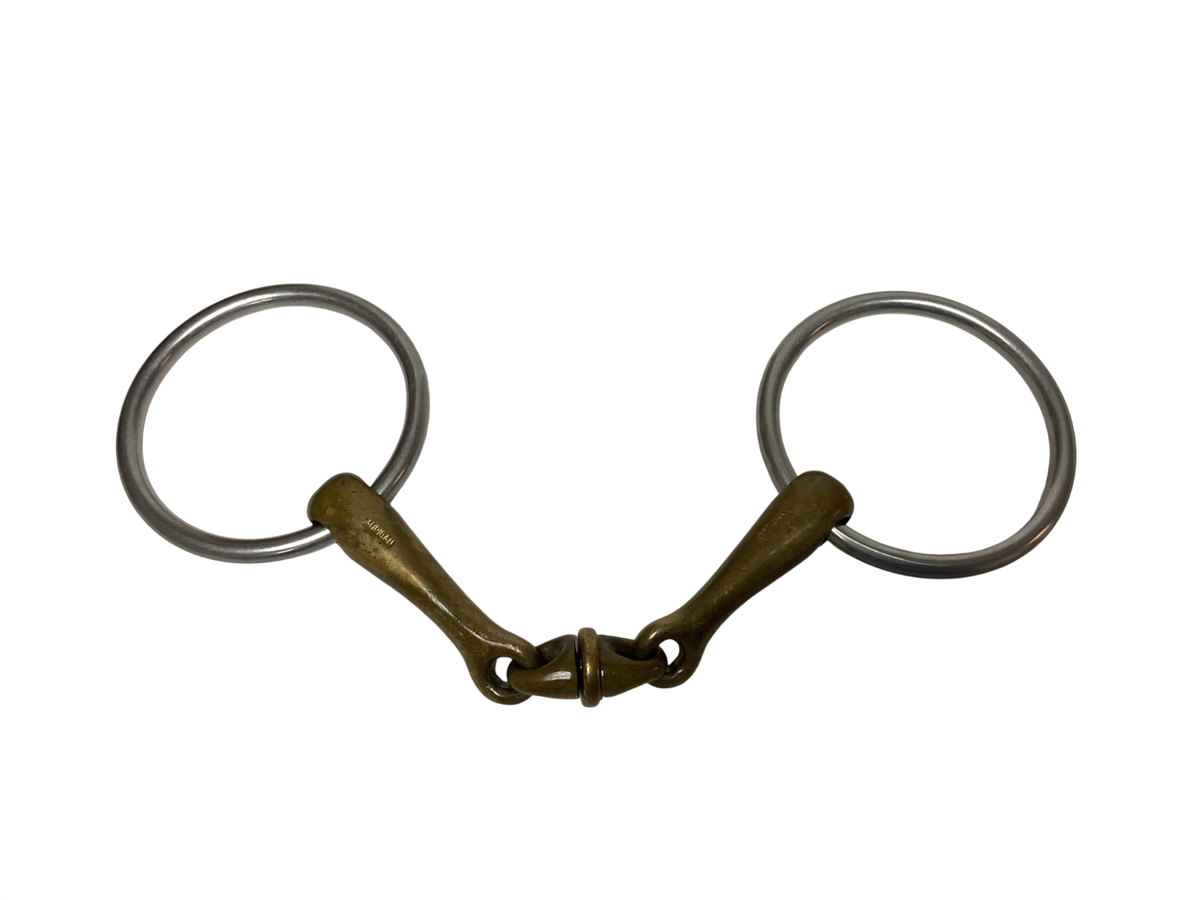 Herm Sprenger Bits 5.125” Gold and Silver