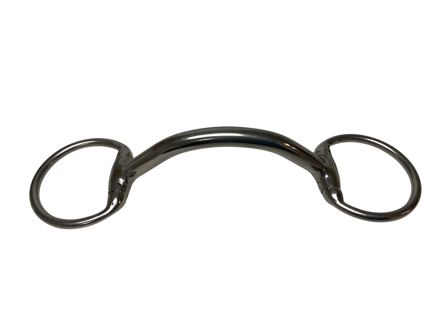 Abbey Curved Mullen Mouth Eggbutt Bit 4 3/4”