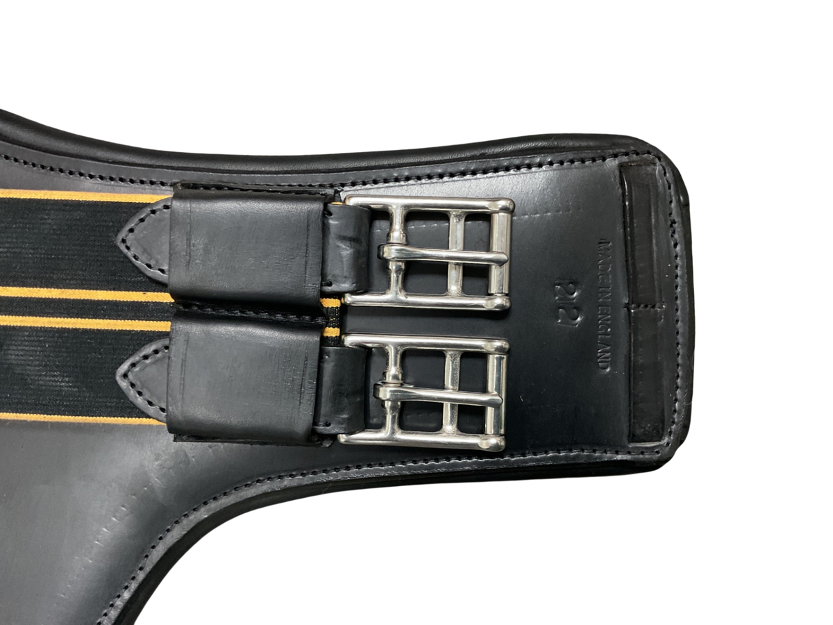 Masters Short Belly Guard Girth 22 Black