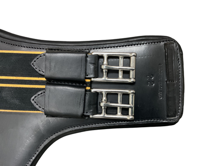 Masters Short Belly Guard Girth 22 Black