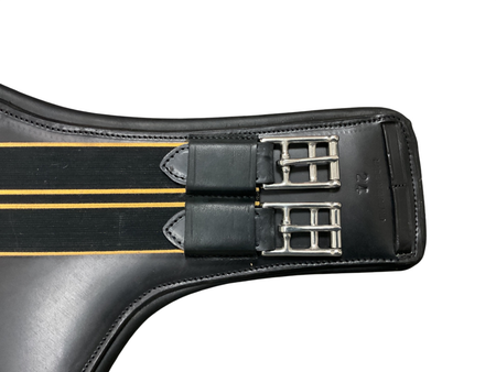 Masters Short Belly Guard Girth 24 Black