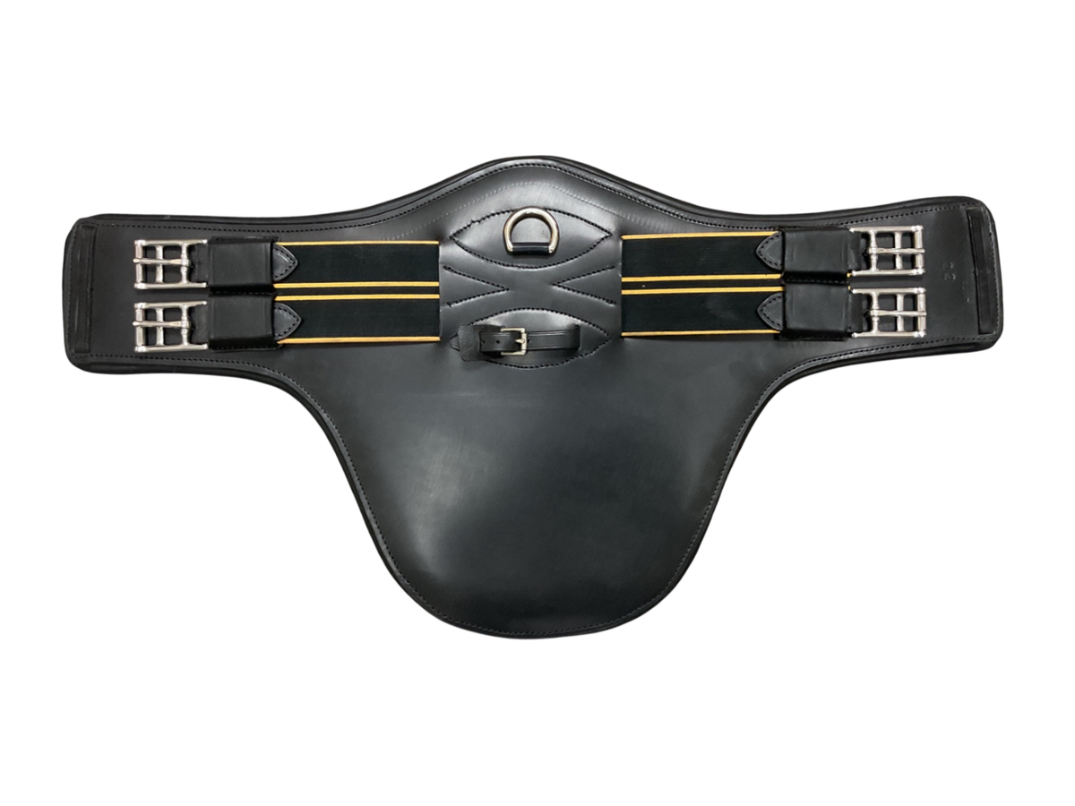 Masters Short Belly Guard Girth 22 Black