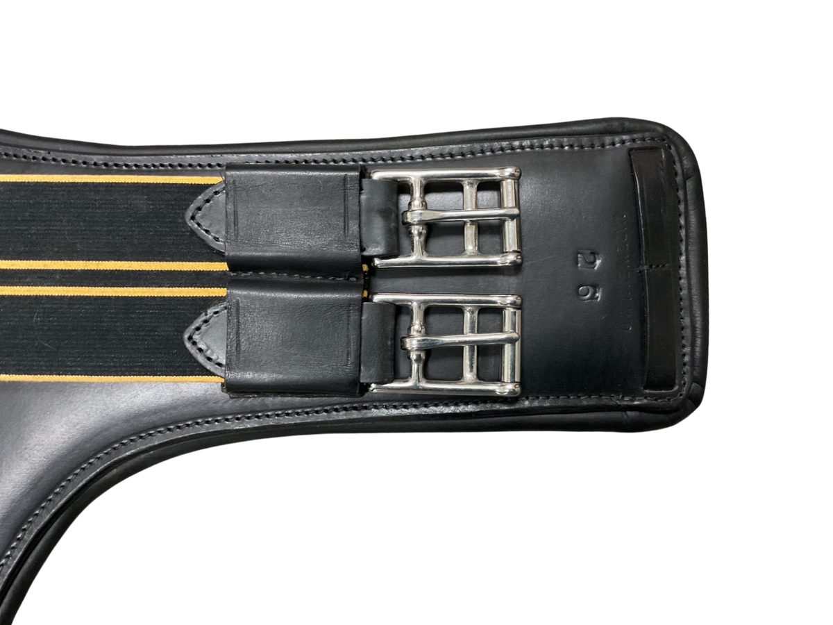 Masters Short Belly Guard Girth 26 Black