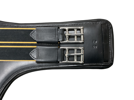 Masters Short Belly Guard Girth 26 Black