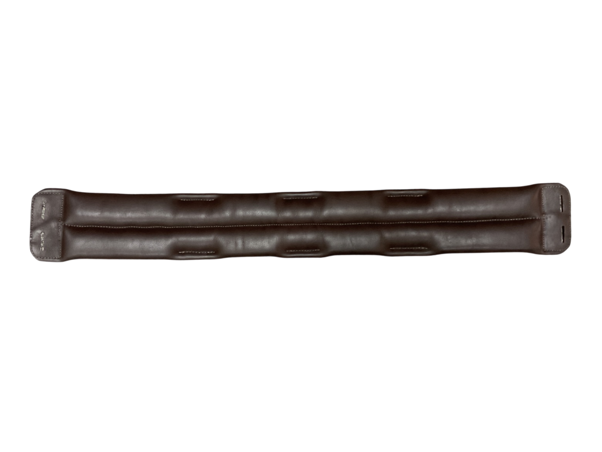 Masters Elastic Middle Short Girth 28 Dk Brown