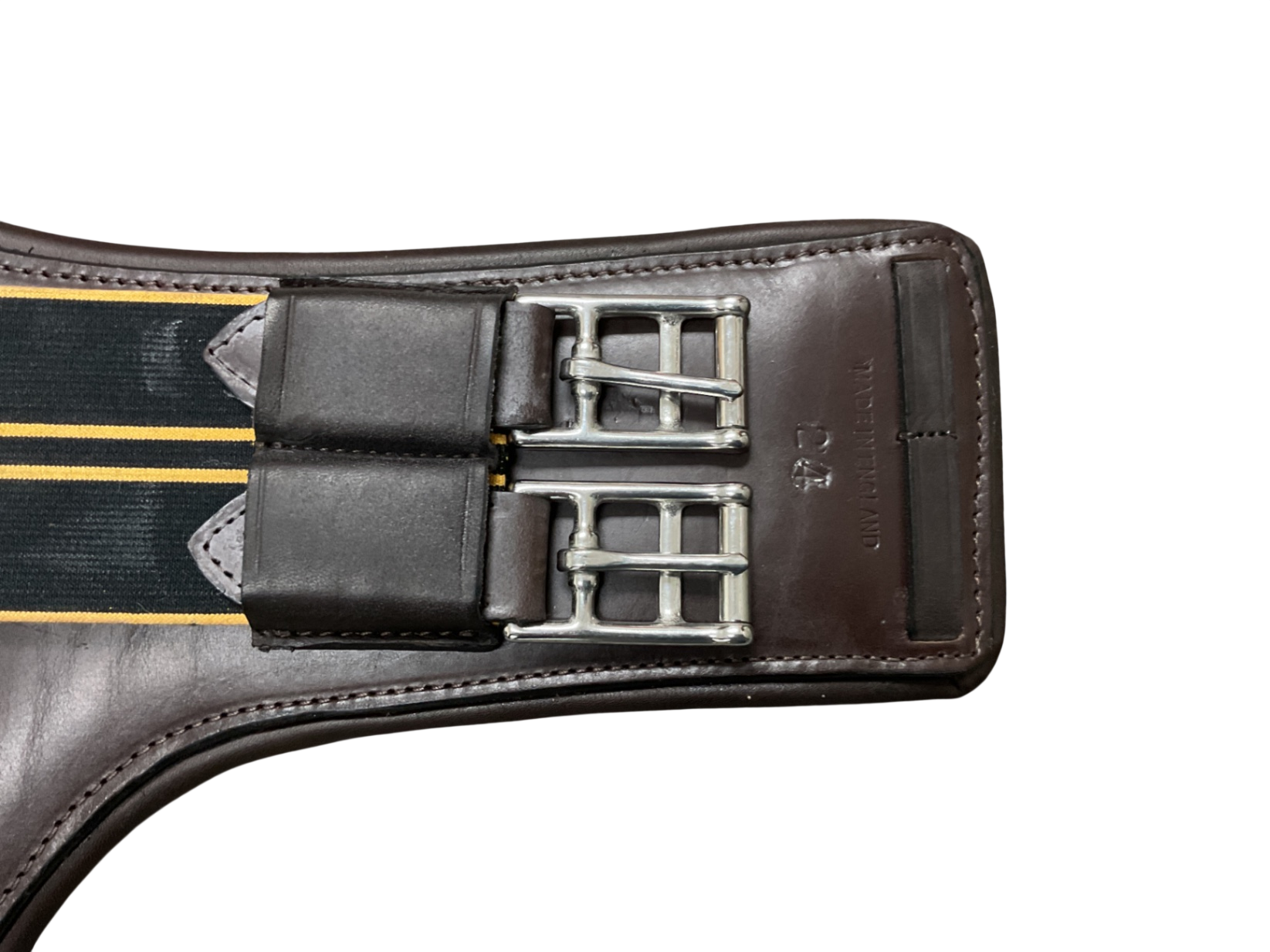 Masters Short Belly Guard Girth 24 Brown