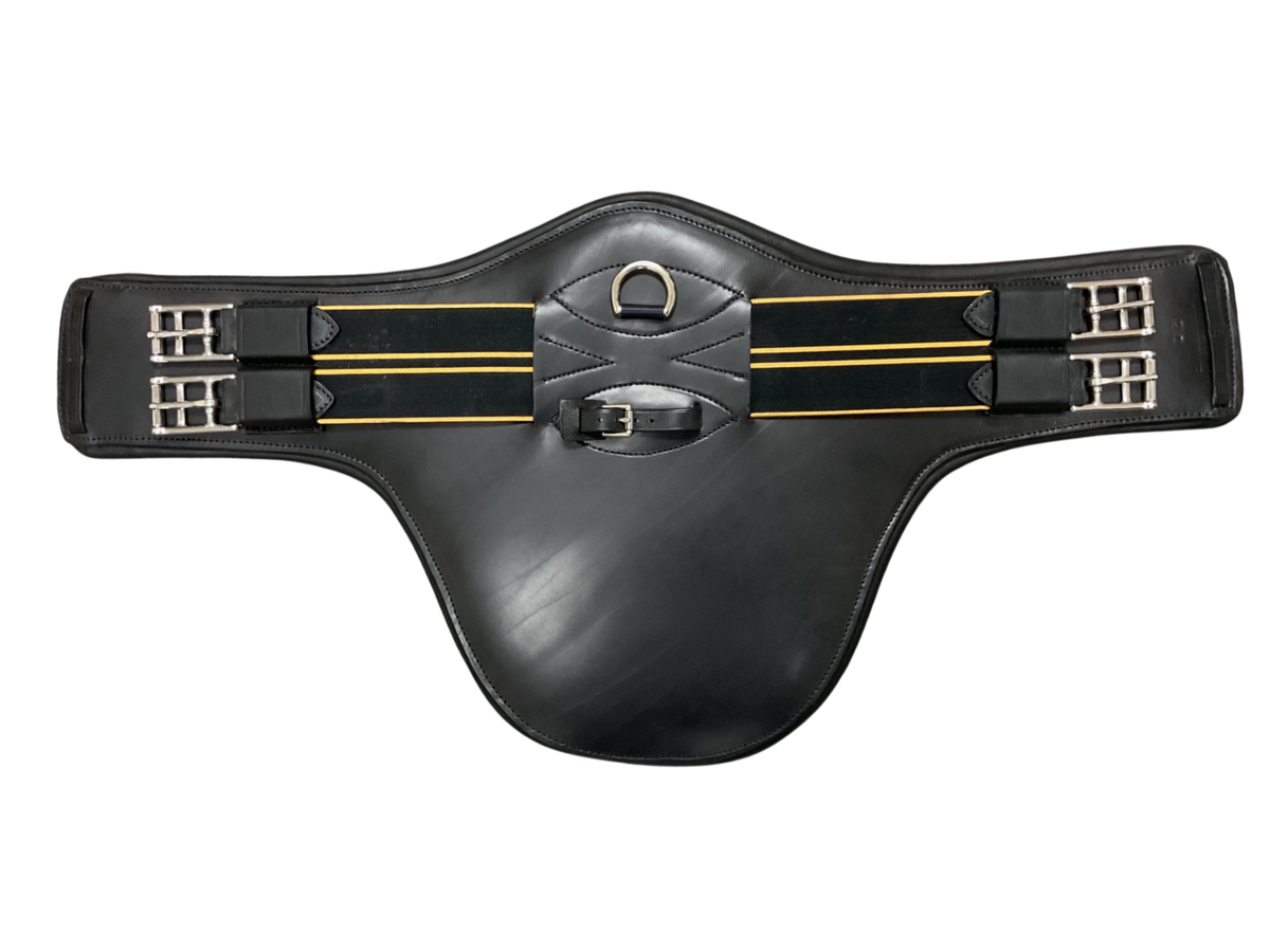 Masters Short Belly Guard Girth 24 Black
