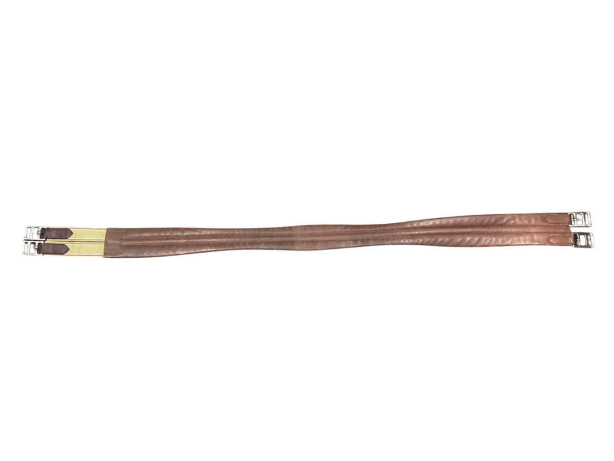 English Atherstone Jumping Girth 54 Brown