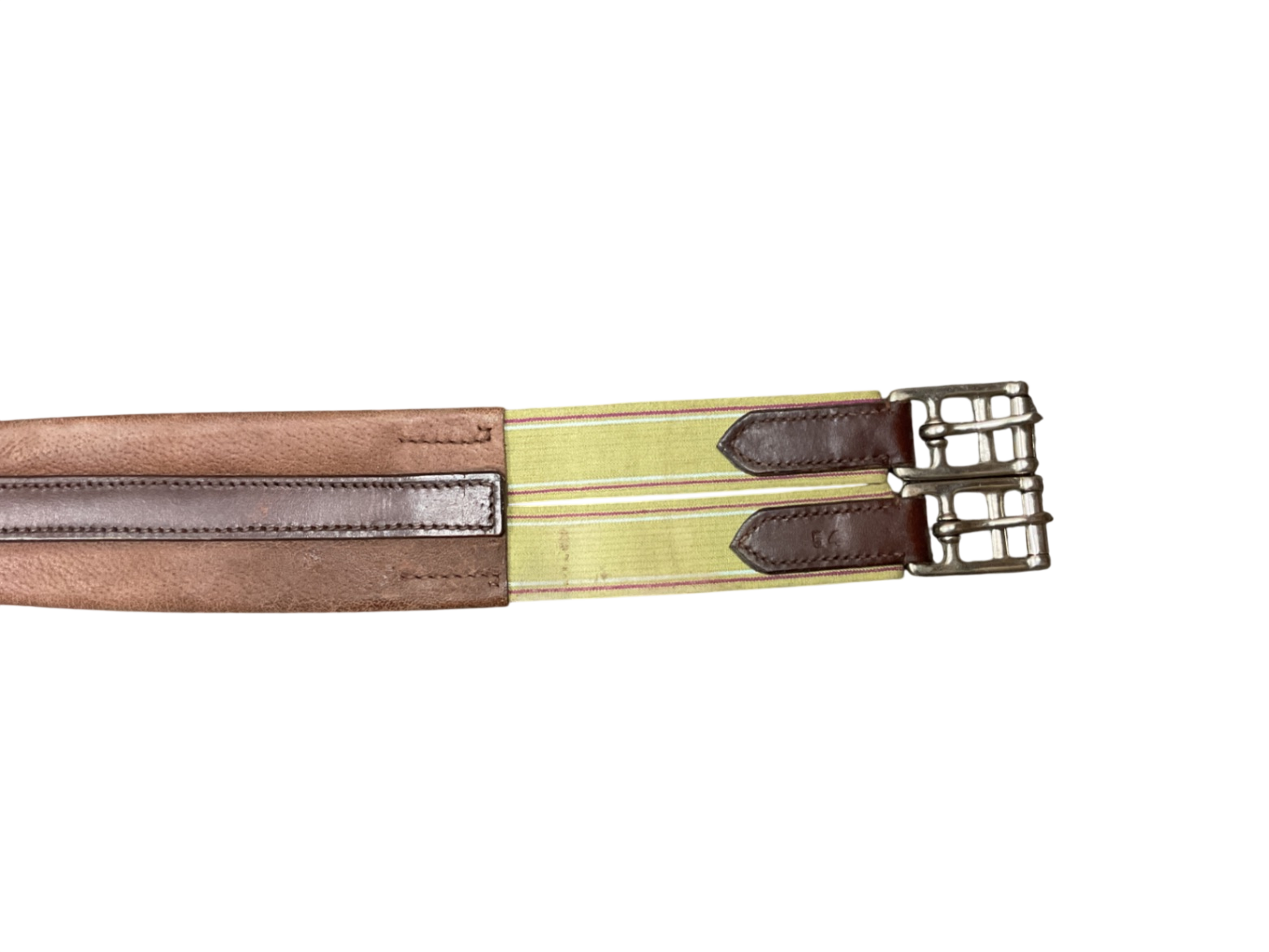 English Atherstone Jumping Girth 54 Brown