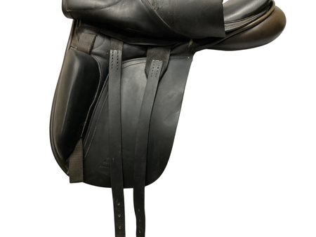 County Saddlery Connection Dressage Saddle 17.5 MBlack