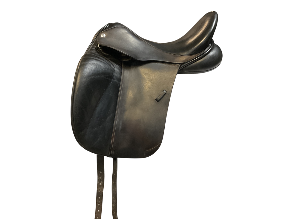 Patrick Saddlery Classic Dressage Saddle 17 MW Black