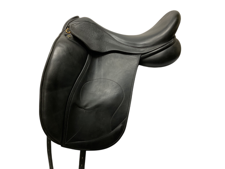 Hulsebos Dressage Saddle 18 W Black