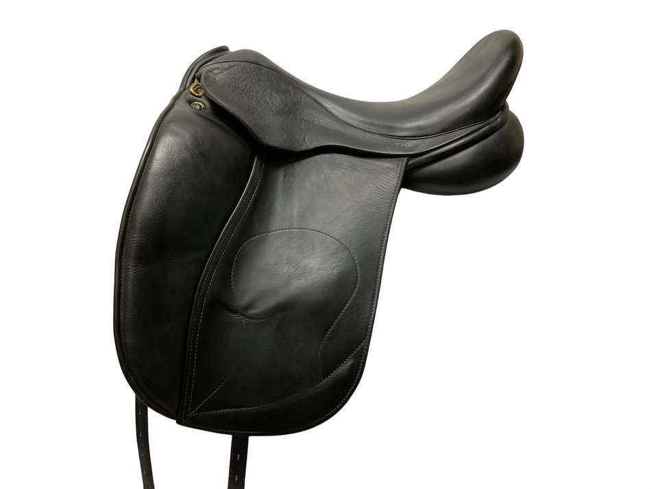 Hulsebos Dressage Saddle 18 W Black