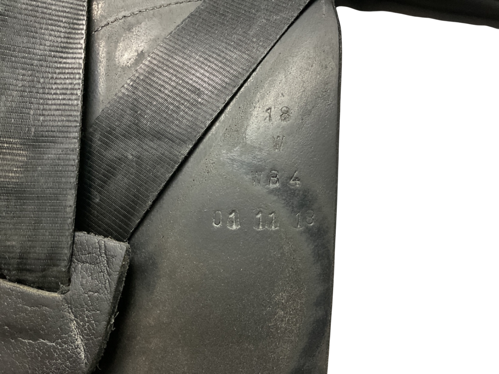 Hulsebos Dressage Saddle 18 W Black