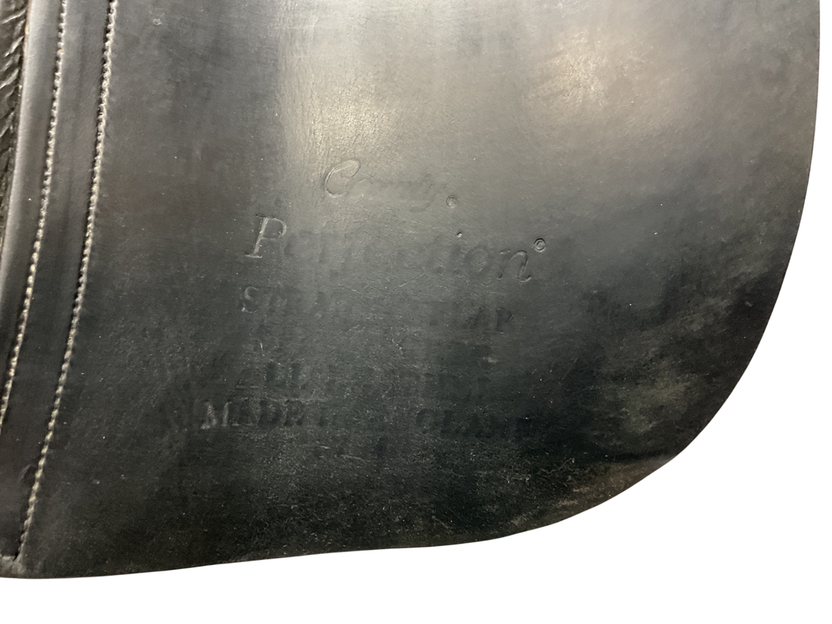 County Perfection Dressage Saddle 17 NM Black