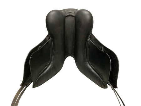 Adam Ellis Saddlery The Brio Dressage Saddle 17.5 MW Black