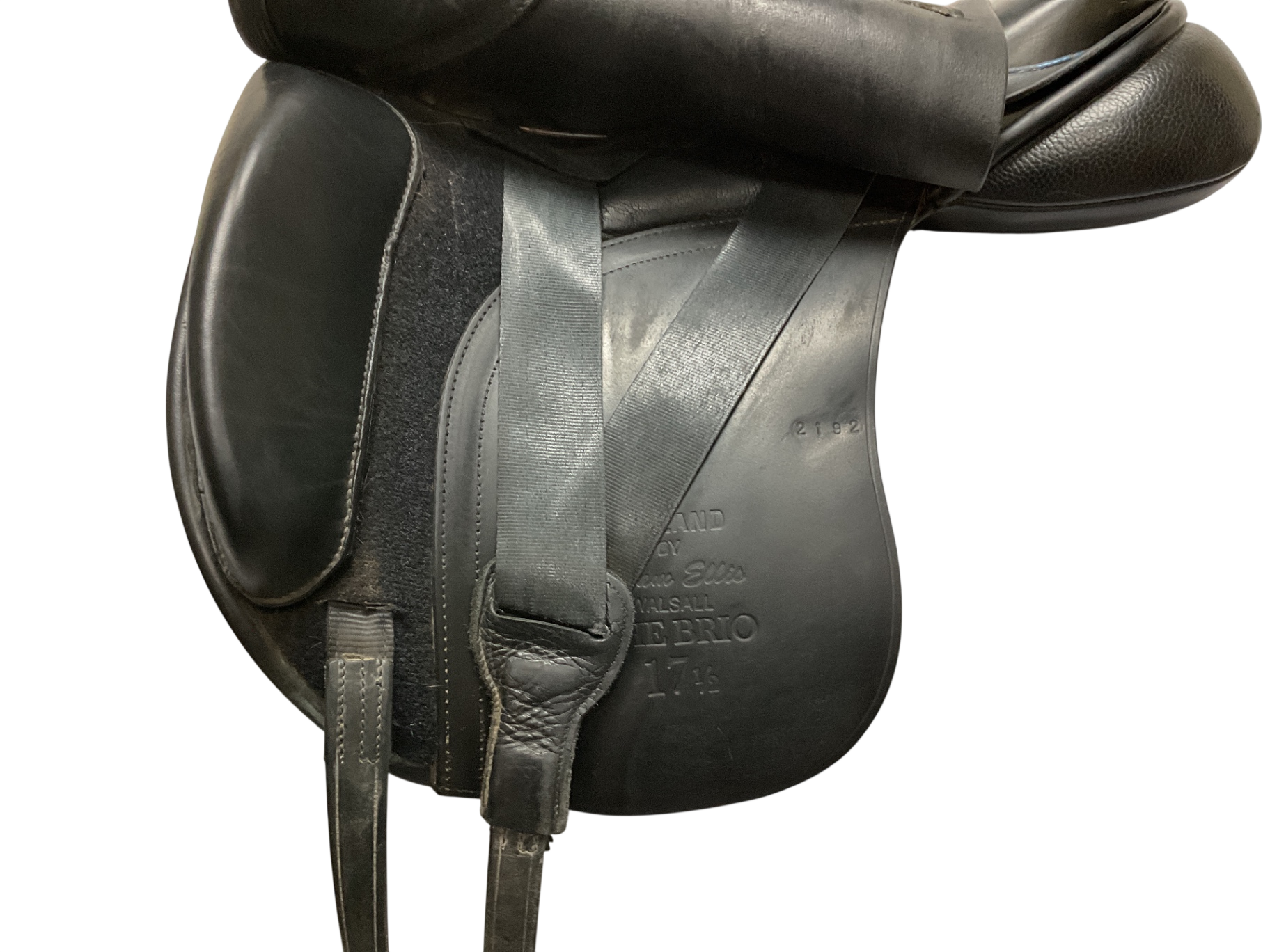 Adam Ellis Saddlery The Brio Dressage Saddle 17.5 MW Black