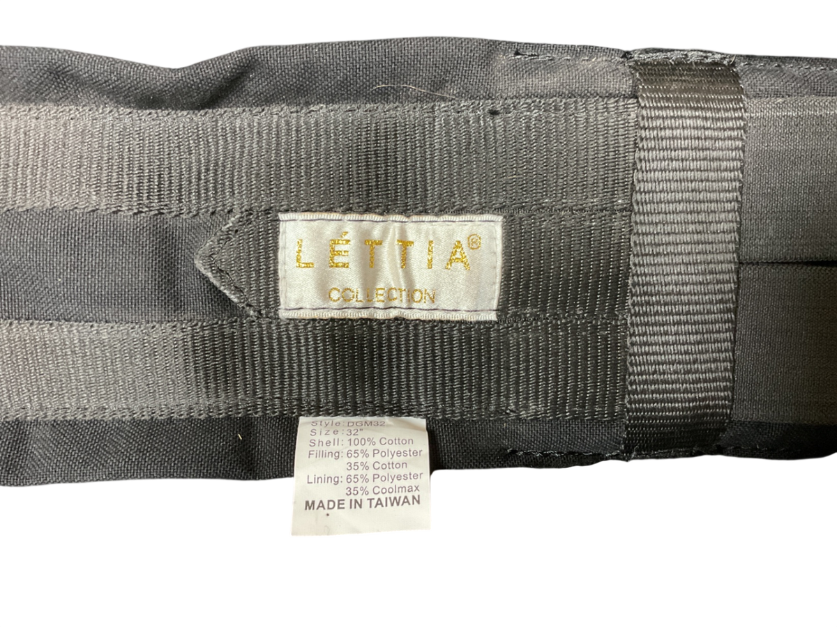 Lettia Coolmax Dressage Girth 32” Black
